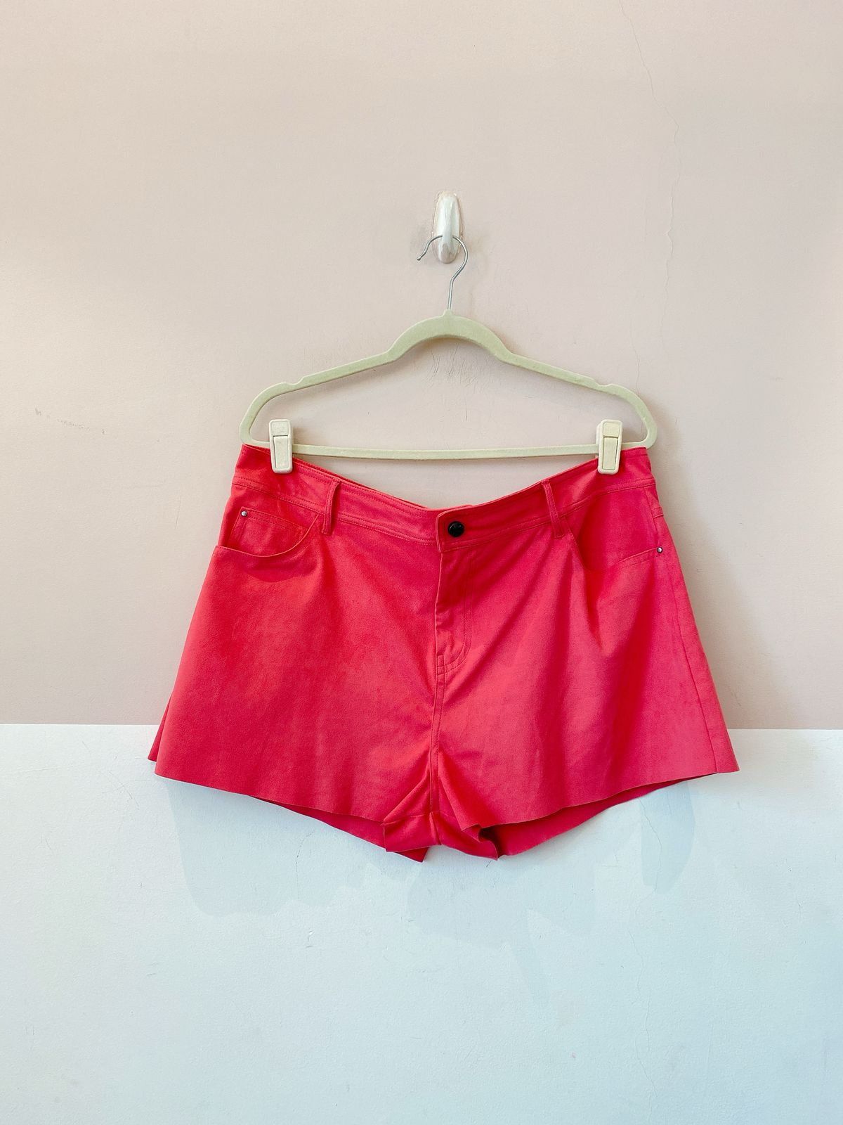 Short suede rosa Animale 44 - Imagem 2