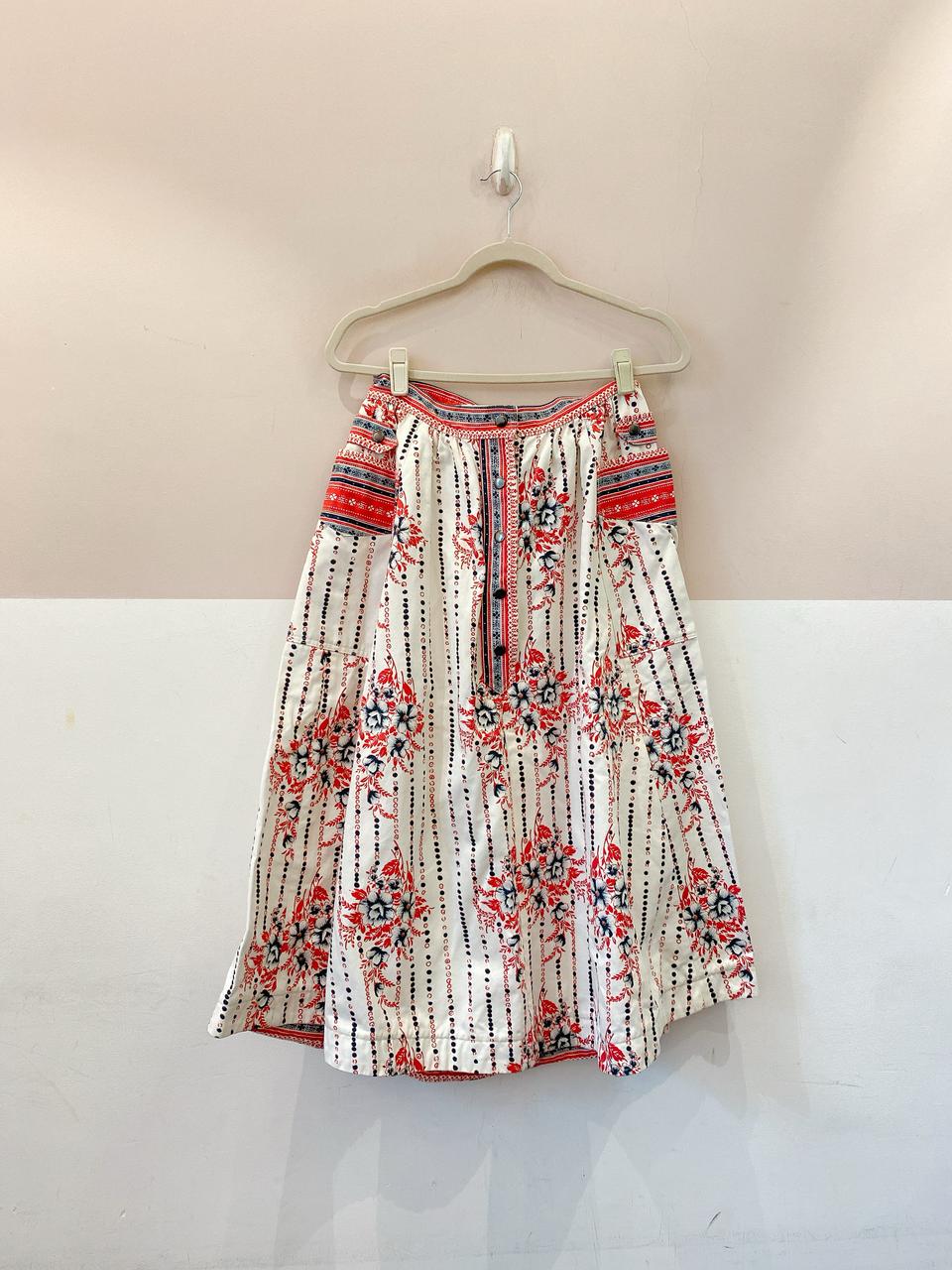 Saia midi sarja estampada Suno G - Imagem 2