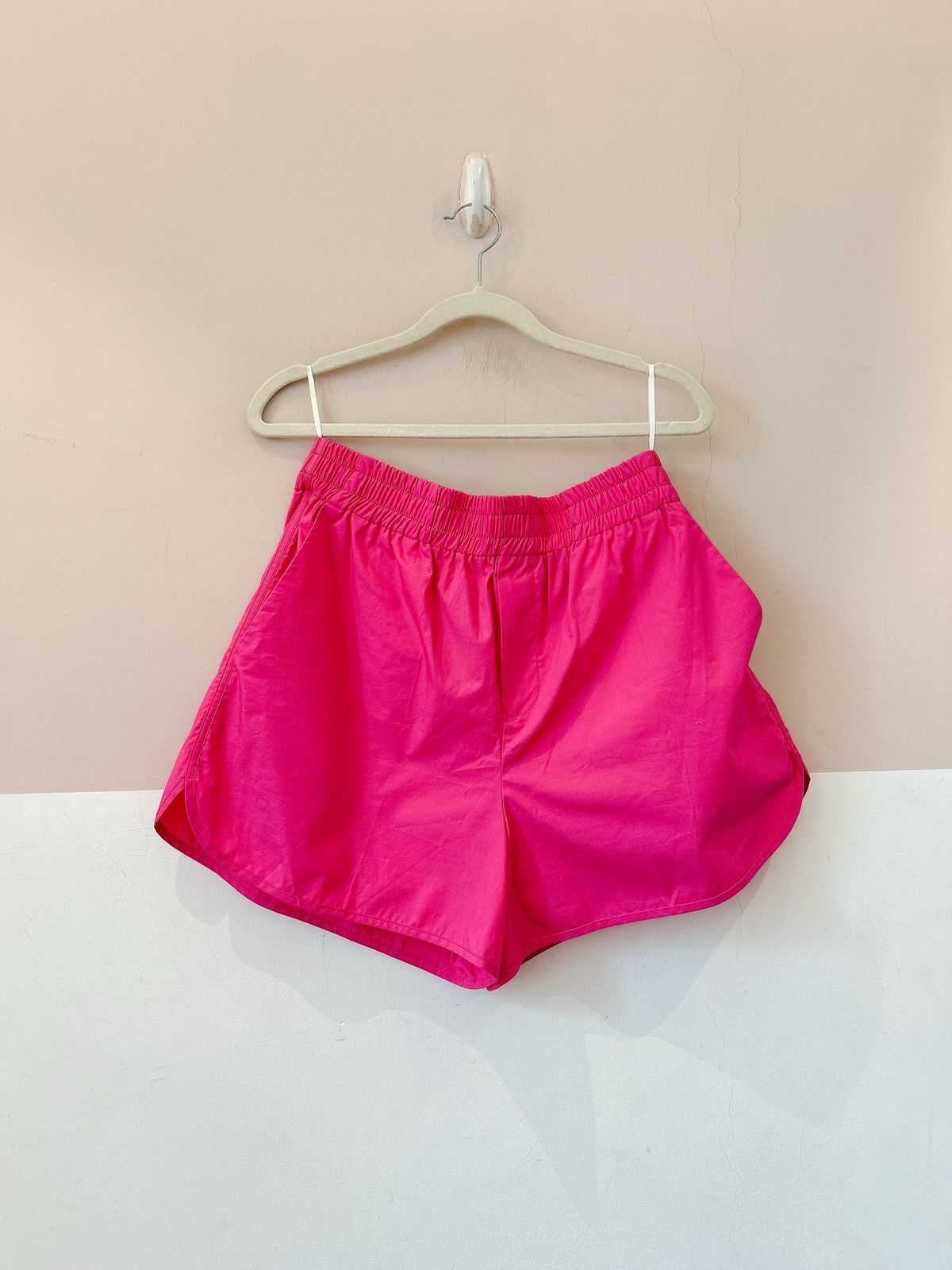 Short tricoline pink Pitta M - Imagem 2