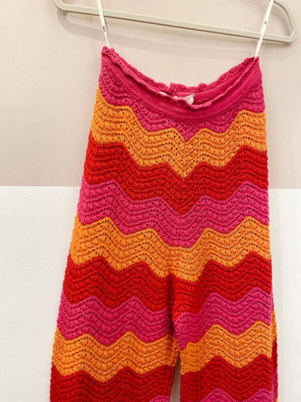 Pantalona tricot colorblocking NV + La Rouge Belle 38 - Imagem 3