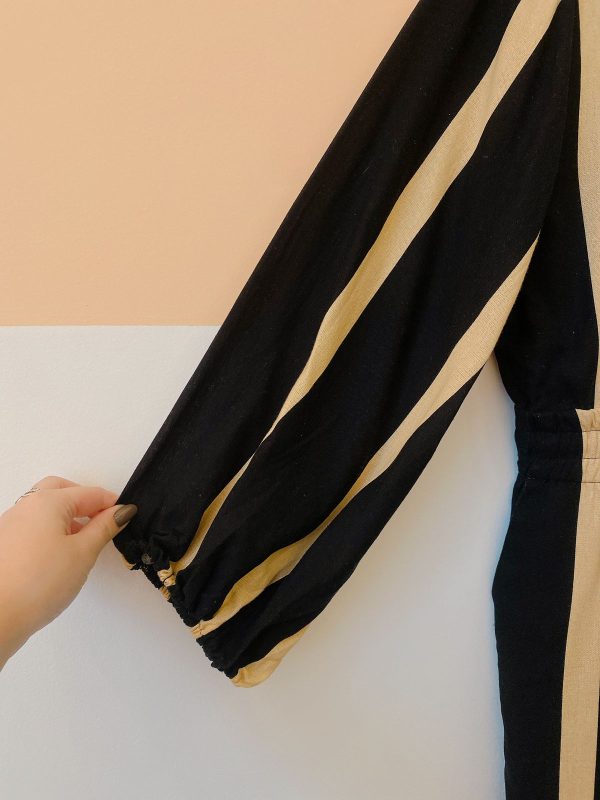 Macacão bege/preto Dress To G - Imagem 4