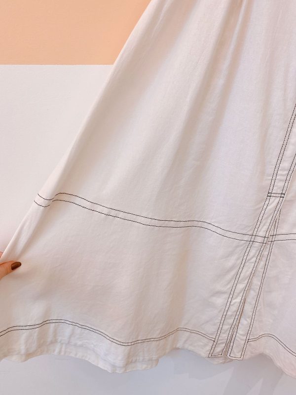 Saia off pesponto preto Dress To M - Imagem 3