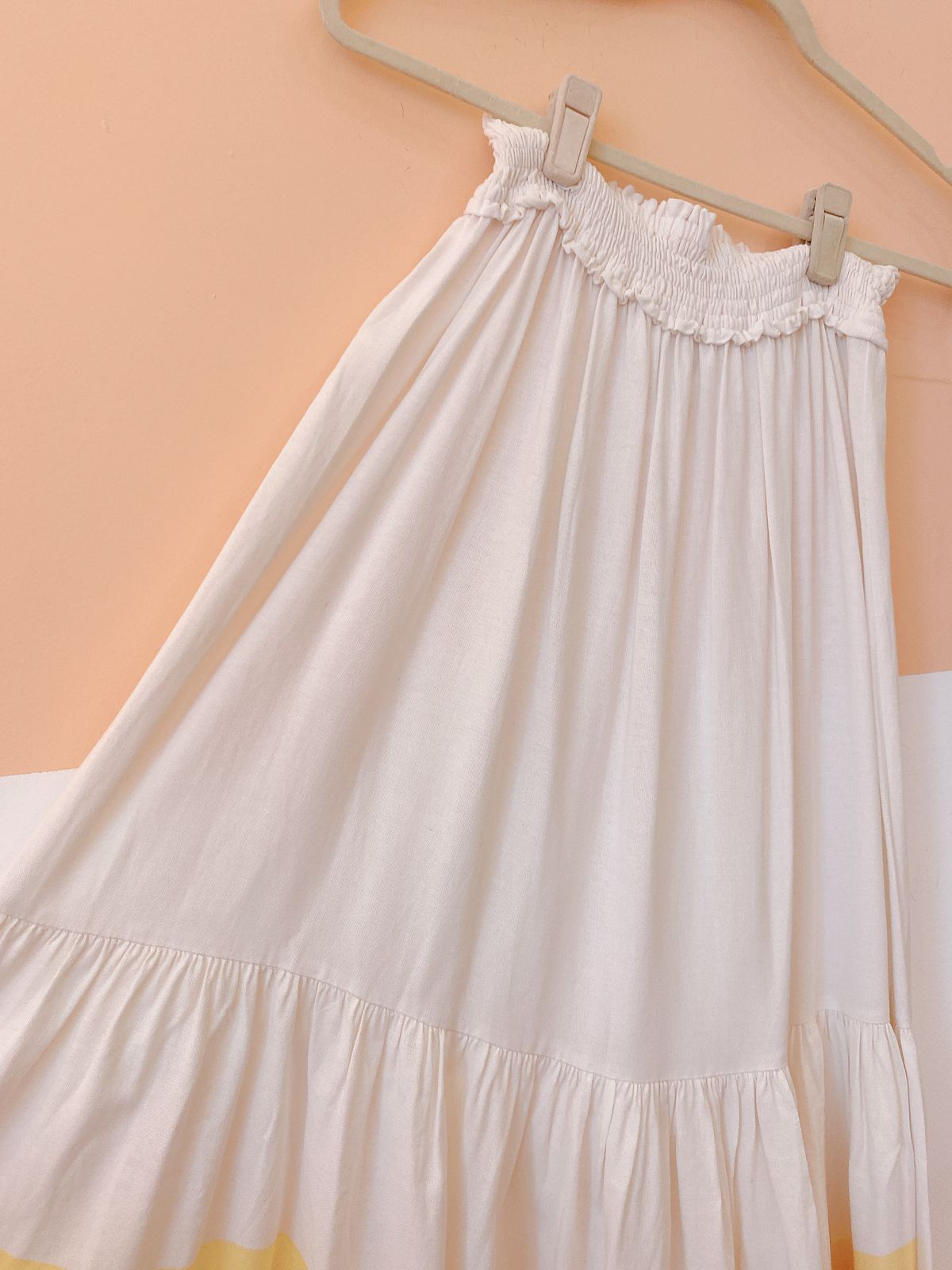 Saia longa off barra colorida Dress To P - Imagem 2