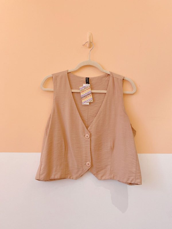 Colete bege Renner G