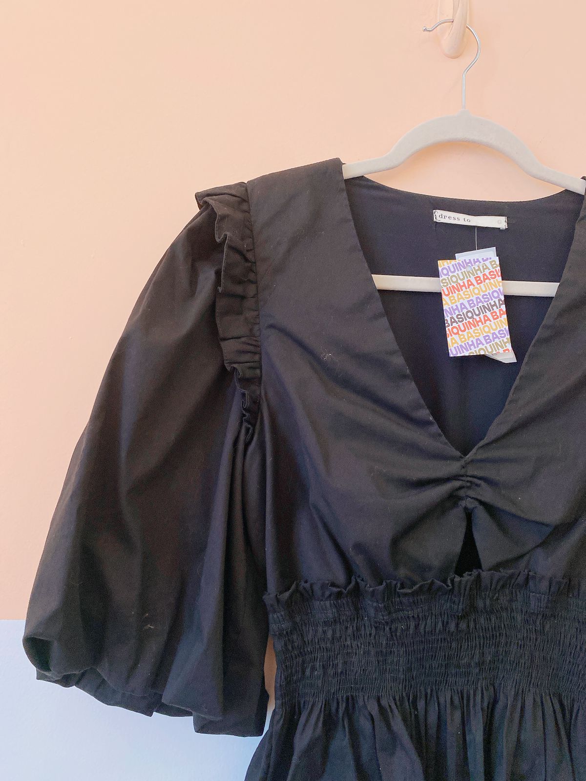 Bata preta lastéx Dress To G - Imagem 2