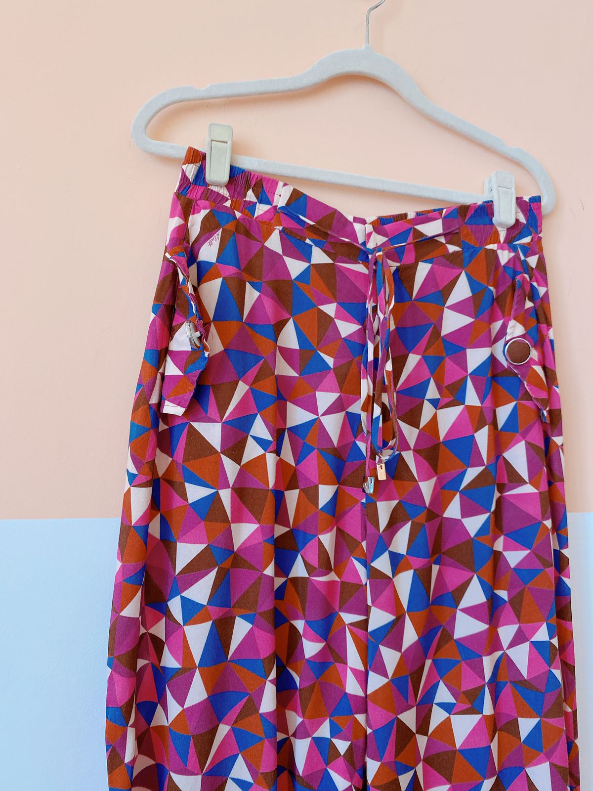 Calça geométrica colorida A Cult M - Imagem 2