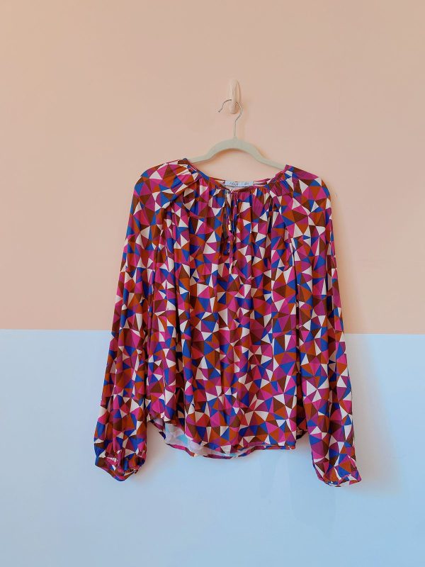 Bata geométrica colorida A Cult G