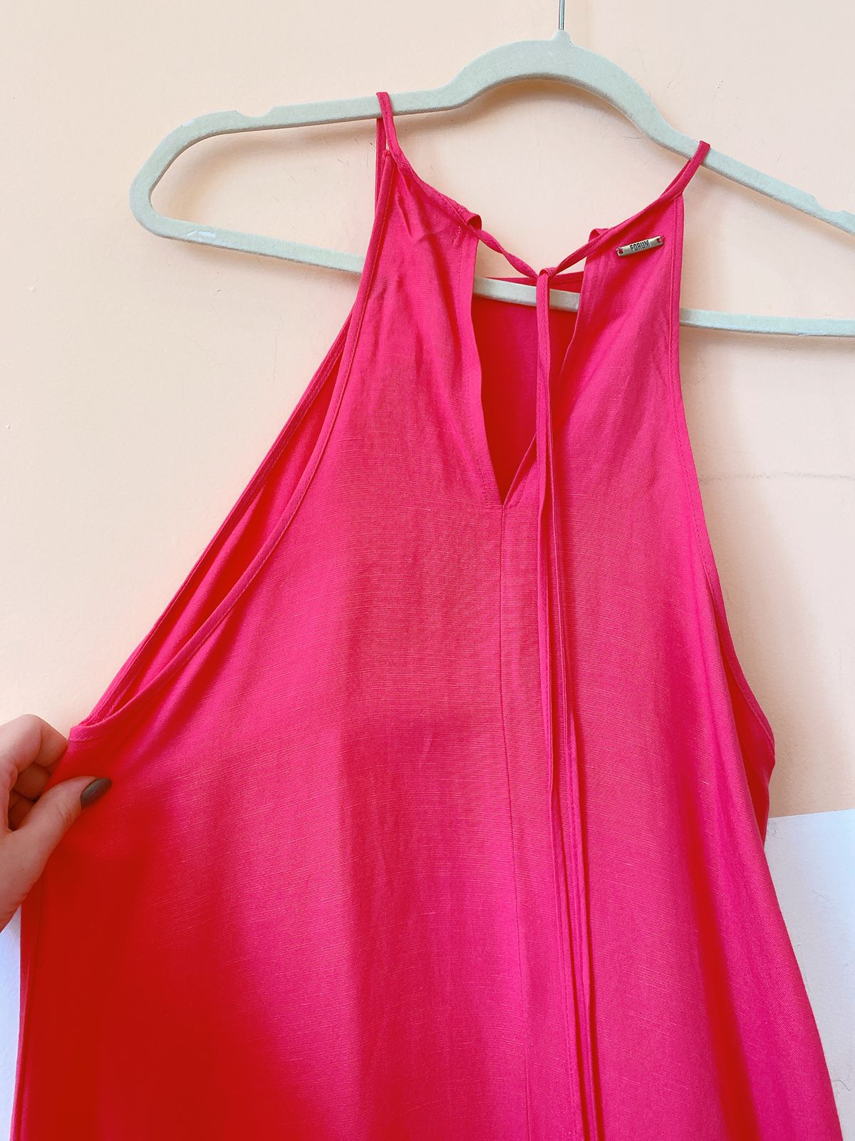 Vestido rosa pink Forum P - Imagem 4